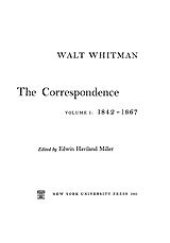 book The correspondence, Vol. 1