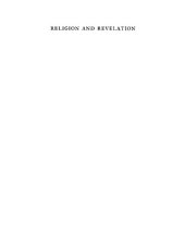 book Religion and Revelation: A Theology of Revelation in the World's Religions