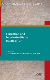 book Formation and intertextuality in Isaiah 24-27