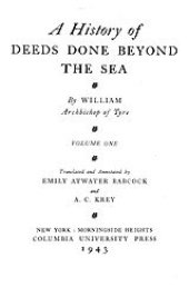 book A history of deeds done beyond the sea, Vol. 1