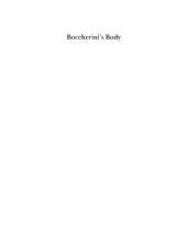 book Boccherini's Body: An Essay in Carnal Musicology