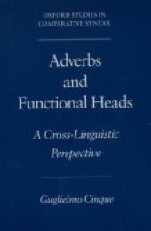 book Adverbs and Functional Heads: A Cross-Linguistic Perspective