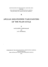 book Apulian red-figured vase-painters of the plain style