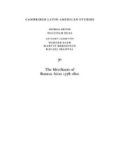 book The merchants of Buenos Aires, 1778-1810: family and commerce