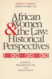 book African women & the law: historical perspectives