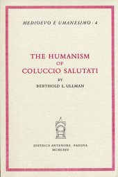 book The humanism of Coluccio Salutati