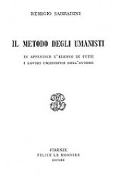 book Il Metodo Degli Umanisti