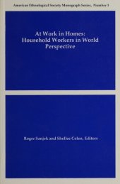 book At Work in Homes: Household Workers in World Perspective