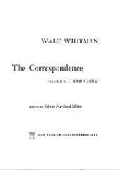 book The correspondence, Vol. 5