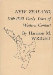 book New Zealand, 1769-1840: early years of western contact