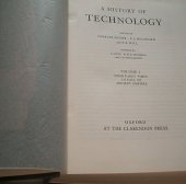 book A history of technology, Vol. 1