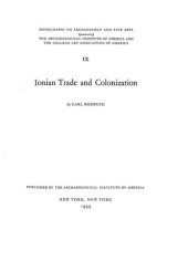 book Ionian trade and colonization