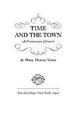 book Time and the town: a Provincetown chronicle