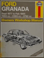 book Haynes Ford Granada Owners Workshop Manual