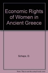 book Economic rights of women in ancient Greece