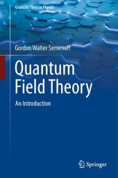 book Quantum Field Theory - An Introduction