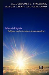 book Material spirit: religion and literature intranscendent