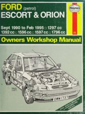 book Haynes Ford Escort & Orion Owners Workshop Manual