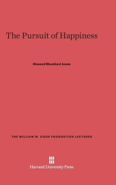 book The pursuit of happiness