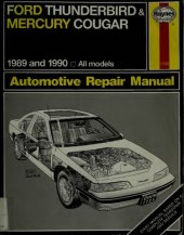 book Haynes Ford Thunderbird & Mercury Cougar Automotive Repair Manual