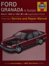 book Haynes Ford Granada & Scorpio 1985 to 1994 Service and Repair Manual