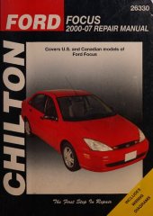 book Chilton's Ford Focus 2000-07 Repair Manual