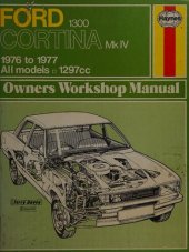 book Haynes Ford Cortina MK IV 1300 Owners Workshop Manual
