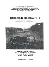 book Rimashun kichwapi 1/ Hablemos en quechua 1