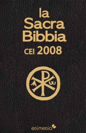 book La Sacra Bibbia CEI 2008 (Italian Edition)