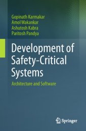 book Development of Safety-Critical Systems. Architecture and Software