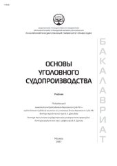 book Основы уголовного судопроизводства