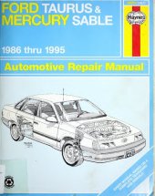 book Haynes Ford Taurus & Mercury Sable Automotive Repair Manual