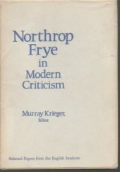 book Northrop Frye in modern criticism: selected papers from the English Institute