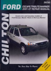 book Chilton's Ford Escape/Tribute/Mariner 2001-07 Repair Manual