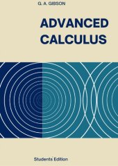 book Advanced Calculus