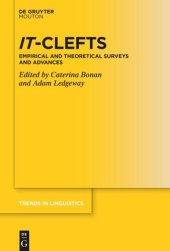 book It-Clefts: Empirical and Theoretical Surveys and Advances