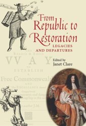 book From Republic to Restoration: Legacies and departures