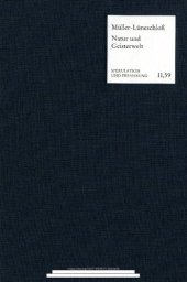 book Uber Das Verhaltnis Von Natur Und Geisterwelt: Ihre Trennung, Ihre Versohnung, Gott Und Den Menschen. Eine Studie Zu F. W. J. Schellings Stuttgarter ... (Spekulation Und Erfahrung) (German Edition)