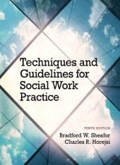 book Techniques and Guidelines for Social Work Practice