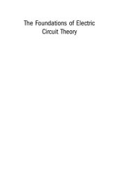 book The Foundations of Electric Circuit Theory