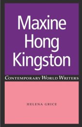 book Maxine Hong Kingston