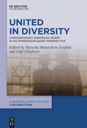 book United in Diversity: Contemporary European Jewry in an Interdisciplinary Perspective