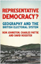 book Representative democracy?: Geography and the British electoral system