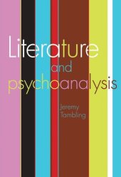 book Literature and psychoanalysis