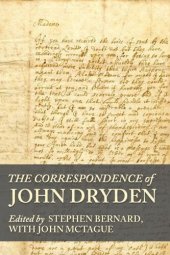 book The correspondence of John Dryden