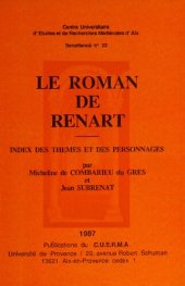 book Le Roman de Renart: index des themes et des personnages