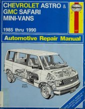 book Haynes Chevrolet Astro & GMC Safari Mini-Vans Automotive Repair Manual