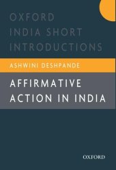 book Affirmative Action in India: Oxford India Short Introductions (Oxford India Short Introductions Series)