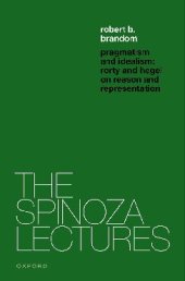 book Pragmatism and Idealism: Rorty and Hegel on Representation and Reality (The Spinoza Lectures)