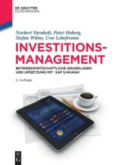 book Investitionsmanagement: Betriebswirtschaftliche Grundlagen und Umsetzung mit SAP S/4HANA®